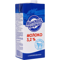 

Молоко стер"МИНСКАЯ МАРК"(3.2%фибропак)1