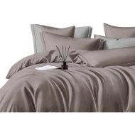 Комплект постельного белья «Luxor» №17-1506 TPX, 2-спальный с европростыней, зола, сатин