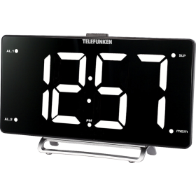 Ра­дио­ча­сы «Telefunken» TF-1711U, черный/белый