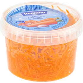 Мор­ковь ма­ри­но­ван­ная «Не­жи­но» По-ко­рей­ски, 430 г