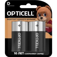 Батарейки «Opticell» Basic D 5051005, 2 шт