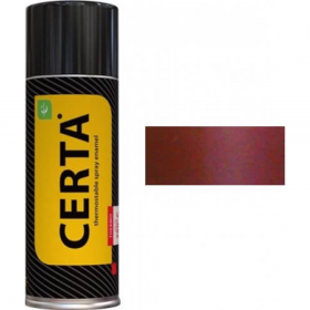 Эмаль «Certa» тер­мо­стой­кая, 500°С, красно-ко­рич­не­вый 8012, 520 мл