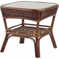 Кофейный столик «БалиМебель» Alexa, квадратный, орех, 55х56х56 см