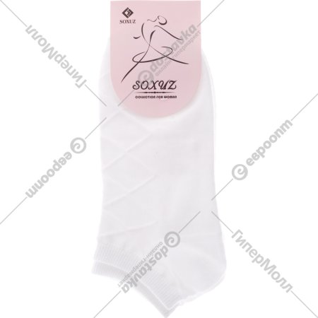 Носки женские «Soxuz» 405-Short, белые, размер 36-40
