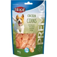 Лакомство для собак «Trixie» куриные монетки, без глютена, 100 г