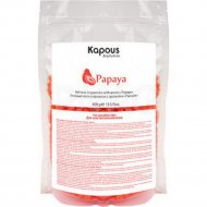 Воск для депиляции «Kapous» 2539, гелевый в гранулах, папайя, 400 г