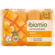 Натуральное мыло «BioMio» с баттером манго, 4 х 75 г
