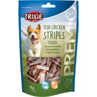 Лакомство для собак «Trixie» полоски с курицей и рыбой, без глютена и сахара, 75 г