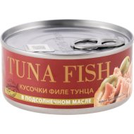 Консервы рыбные Food Collection тунец полосатый филе в подсолнечном масле,170 г