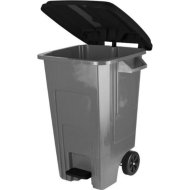 Бак для мусора «Plastic Republic» Freestyle, с крышкой, на колесах, SC700221026, 100 л