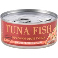 Консервы рыбные Food Collection тунец полосатый филе в собственном соку, 170 г