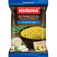 

Вермишель б/п "МИВИНА" (вк.сыра) 59.2г