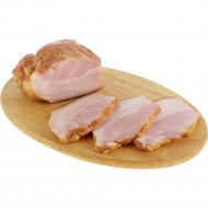 Продукт из свинины «Полоска домашняя» копчено-вареный 1 кг, фасовка 0.2 - 0.8 кг