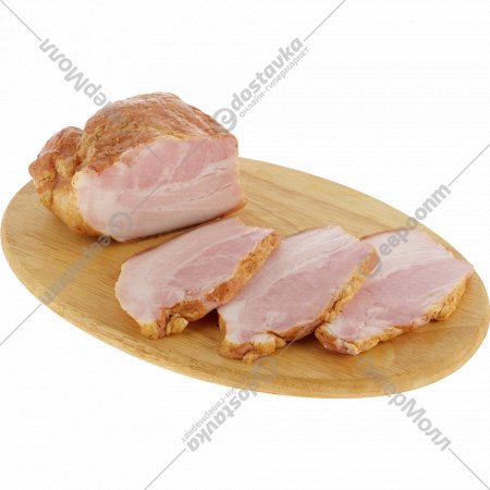 Продукт из свинины «Полоска домашняя» копчено-вареный 1 кг, фасовка 0.25 - 0.35 кг
