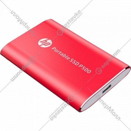 Внешний жесткий диск «HP» USB 3.2 1000GB, P500 1F5P5AA красный