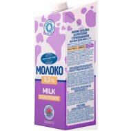 Молоко «Молочный Мир» безлактозное, стерилизованное, 3.2%, 1 л