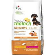 Корм для щенков «Trainer» Natural, Sensitive No Gluten, Mini Puppy&Junior, лосось, 2 кг