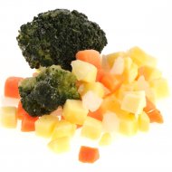 Смесь овощей «Солнечная» быстрозамороженная, 1 кг, фасовка 0.9 - 1 кг