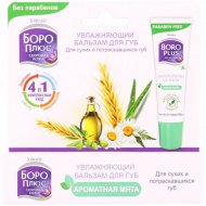 Бальзам для губ «Боро Плюс» увлажняющий, ароматная мята, 10 г