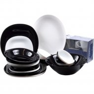Набор посуды «Luminarc» Carine Black/White P4676
