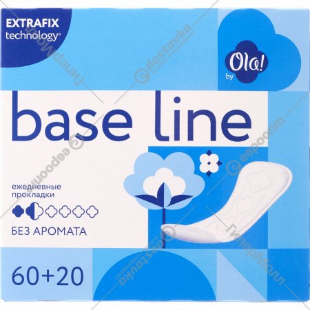 Прокладки ежедневные «Ola!» Base line, 80 шт