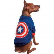 Свитер для животных «Triol» Marvel, Капитан Америка, размер L, 12271513 35 см