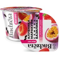 Йогурт «Badzera» клубника-маракуйя-семена базилика, 2.5 %, 230 г