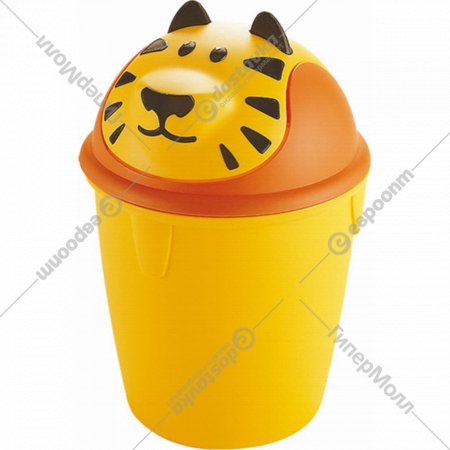 Урна для мусора «Curver» Tiger bin, 155181, желтый, 12 л
