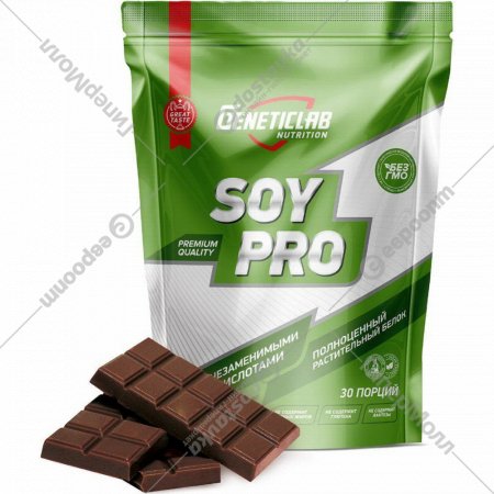 Протеин «Geneticlab» Soy Pro, со вкусом шоколада, 900 г