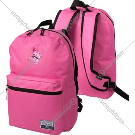 Рюкзак «deVente» Butterfly, розовый, 7032213, 40х29х17 см