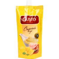 

Соус "GUSTO" (сырный) 210г