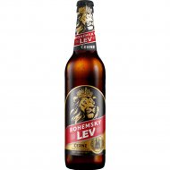 Пиво «Богемский Лев» темное, 4%, 0.5 л, Беларусь