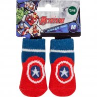 Носки для животных «Triol» Marvel Капитан Америка, размер M, 70x30 мм, 12231034