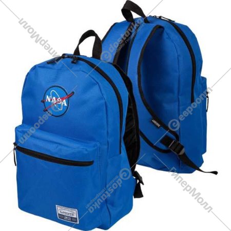 Рюкзак «deVente» NASA, синий, 7032226, 40х29х17 см