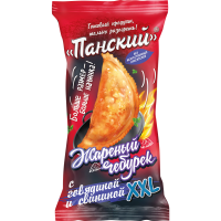 

Чебуреки жар."ПАНСКИЕ XXL"(гов/свин)150г