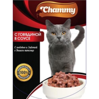 

Корм конс д/к"CHAMMY"(говяд.соус)85г