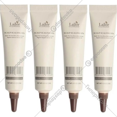 Сыворотка для волос «La'dor» Scalp Scaling Spa, 4х15 г