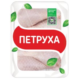 Голень цып­лен­ка-брой­ле­ра «Пет­ру­ха» охла­жден­ная, 750 г