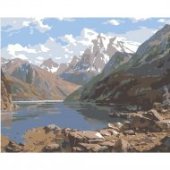 Картина по номерам «Palizh» Озеро в горах, 40х50 см