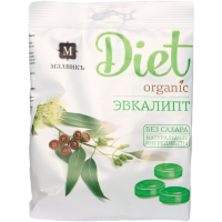 

Карамель леден"МАЛВИКЪ Diet"(Эвкал,)50г