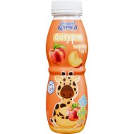 Йогурт Бабушкина крынка для детского питания, персик, 2.5%, 300 г