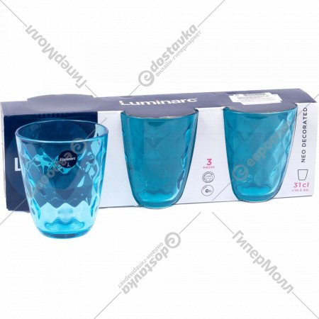 Набор стаканов «Luminarc» Neo diamond blue, P7130