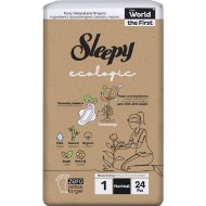 Женские прокладки для критических дней «Sleepy Natural» Ecologic, Normal, 24 шт