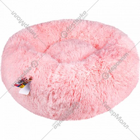 Лежанка-пуфик для животных «Fancy Pets» Пончик розовый, BED1Pink