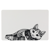 

Коврик под миску "ZENTANGLE" (44х28см)