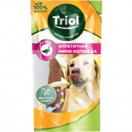 Лакомство для собак «Triol» мини-колбаска аппетитная из утки, 10171028 420 г