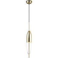 Подвес «Odeon Light» Larus, L-Vision ODL19 318, 4613/5L, золото/прозрачный