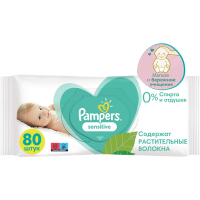 

Салфетки влаж."PAMPERS"(Sens.Value)80шт