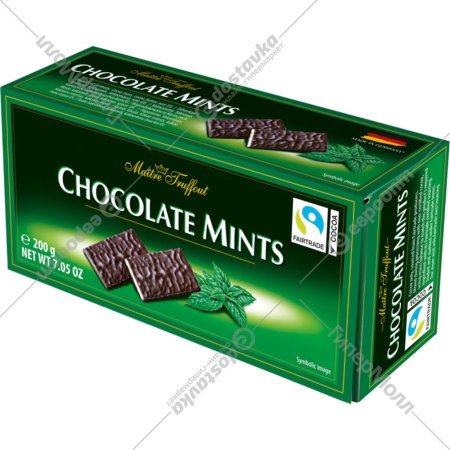 РљРѕРЅС„РµС‚С‹ Maitre Truffout Chocolate Mints 200