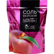 Соль морская «Brize» косметическая, ароматизированная, Сладкий персик, 1.1 кг